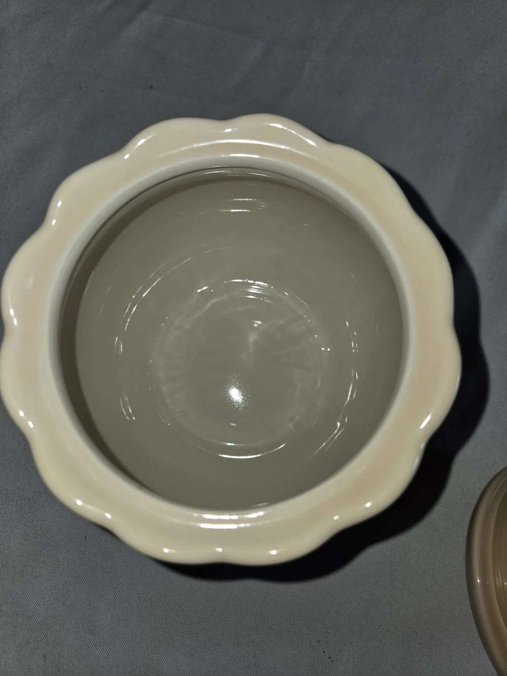 Polka Dot Ceramic 1.3qt Canister with Lid - Presentable Ovenware or Cookie Jar
